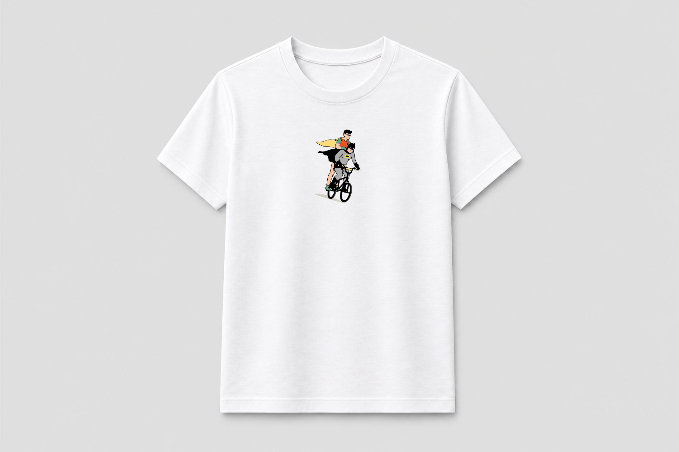 Remera BAT y ROB